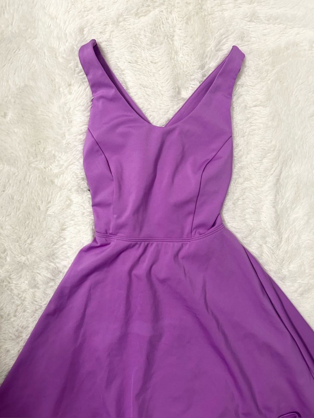 Halara 2 Piece Double Back Strap Dress With Shorts - Picture 5 of 12